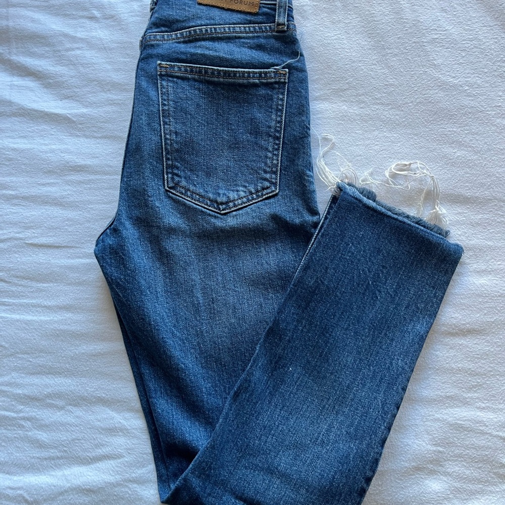 Denim Forum Yoko high rise slim Jeans